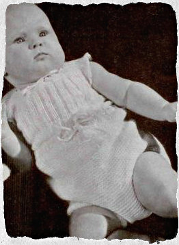 vintage wool baby clothes